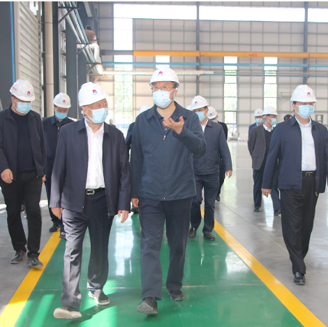 河南省人大常委会副主任、党组副书记马懿到公司参观指导